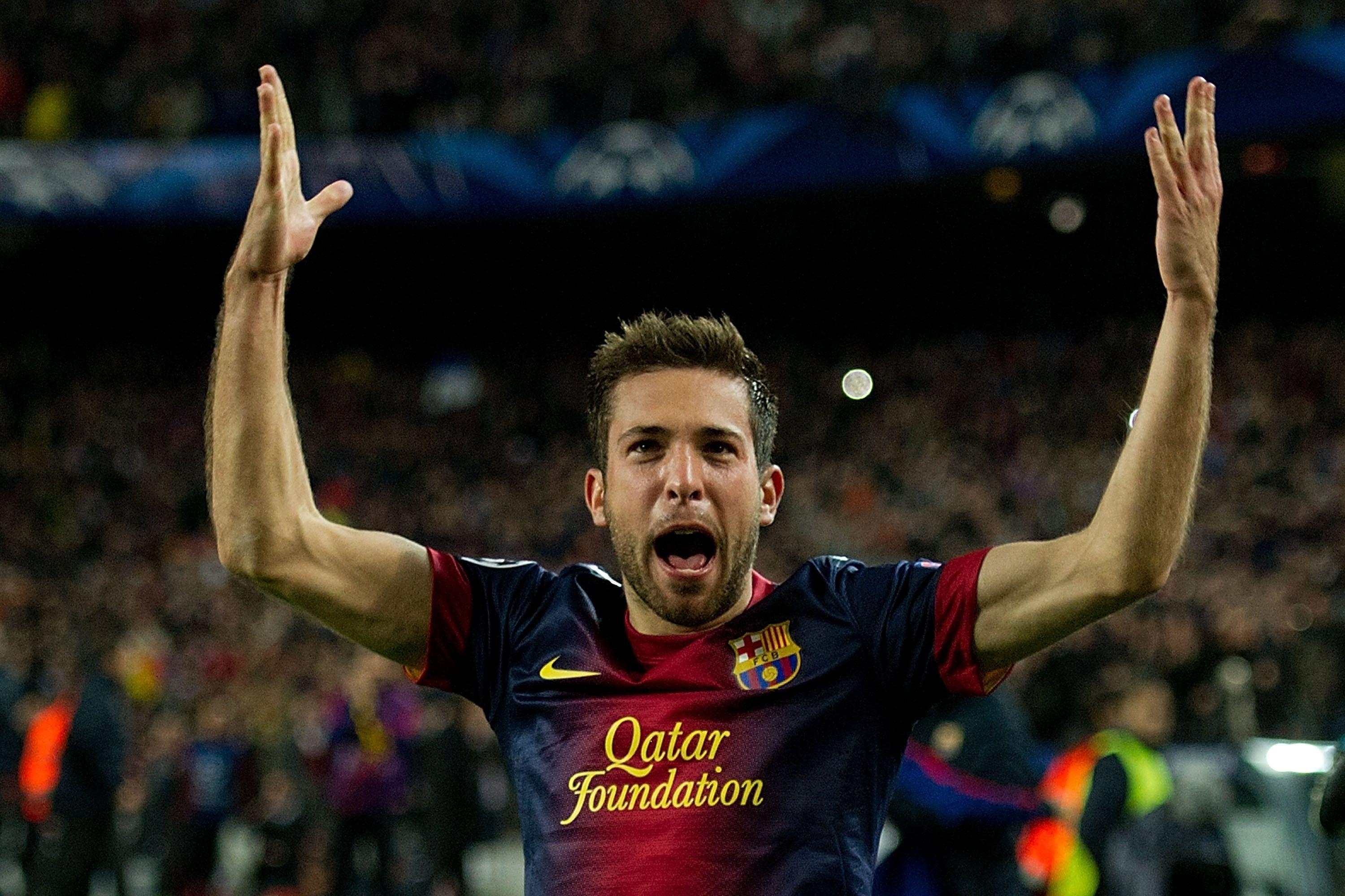 3000x2000 Barcelona Jordi Alba won the game wallpaper and image, Desktop