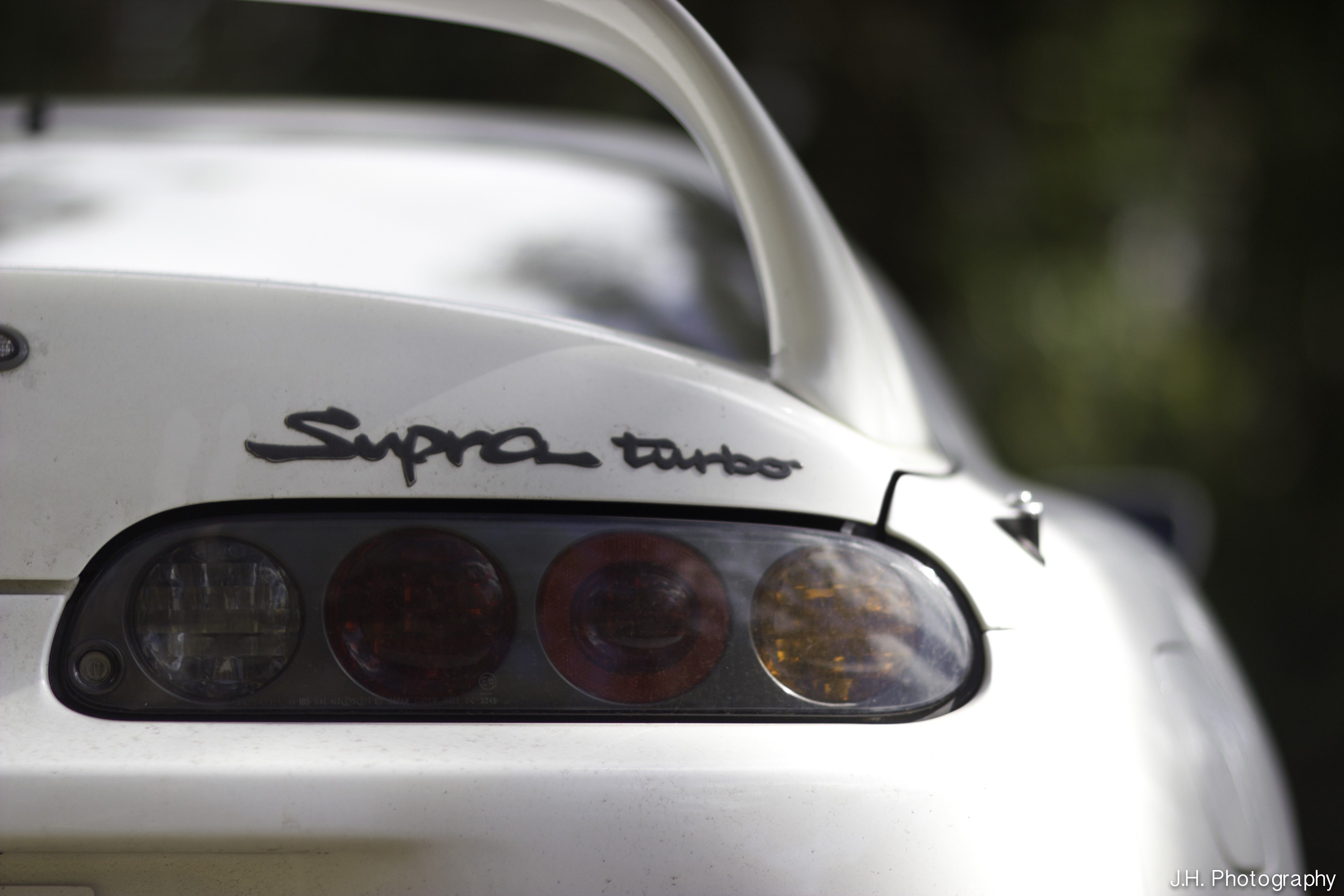 5190x3460 car, Toyota, Supra, Toyota Supra, Black Taillights Wallpaper HD, Desktop