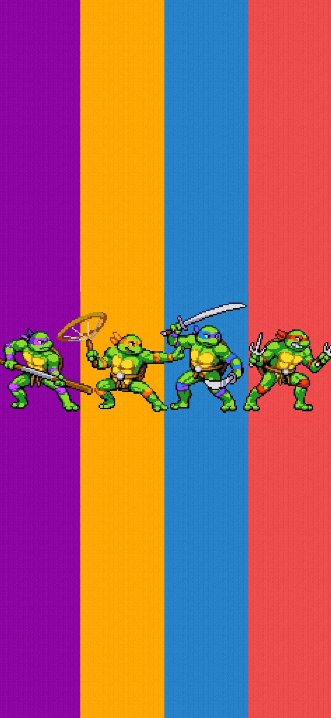 1130x2440 Teenage mutant ninja turtles shredder's revenge wallpaper, Phone