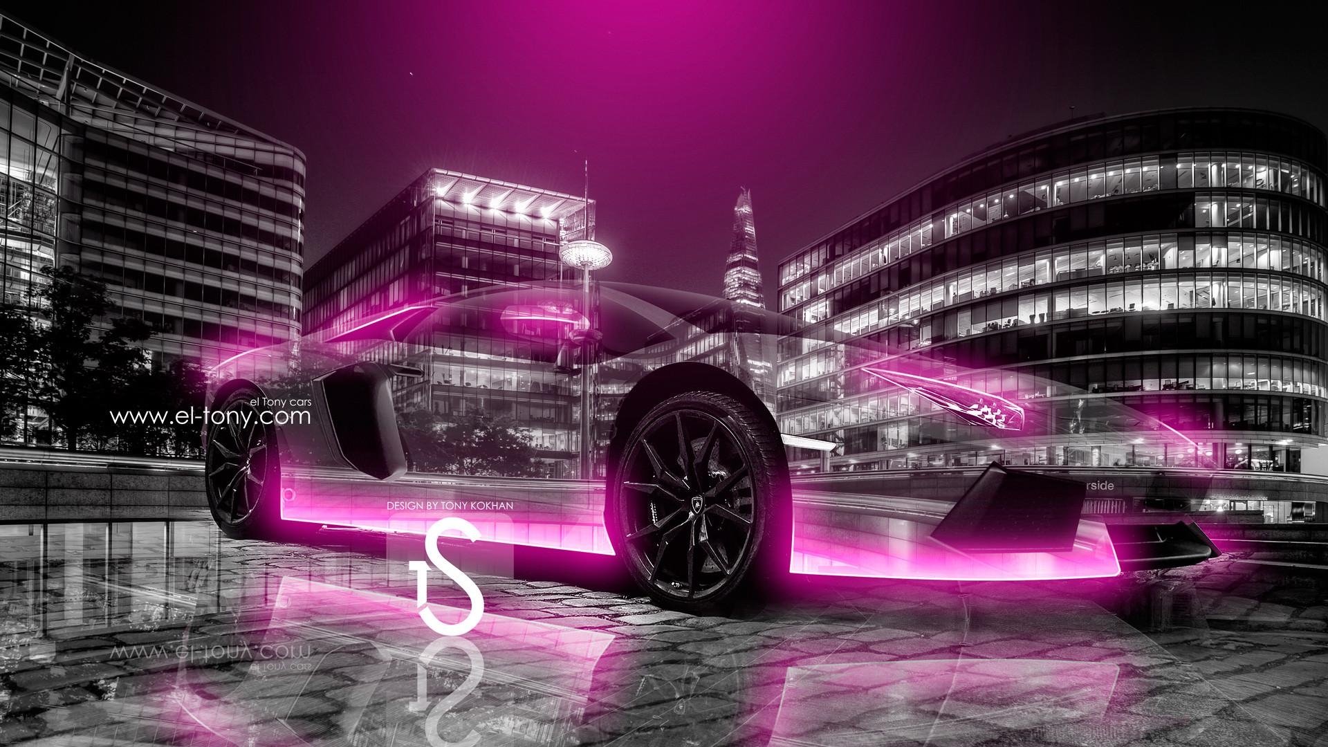 1920x1080 Pink Lamborghini Wallpaper, Desktop