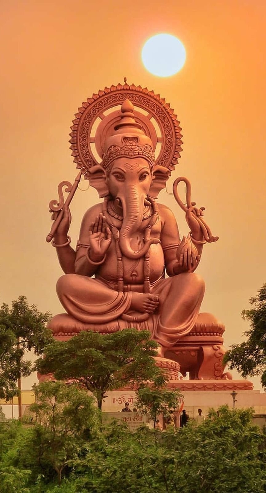 870x1600 Lord ganapathi phone Wallpaper Download, Phone