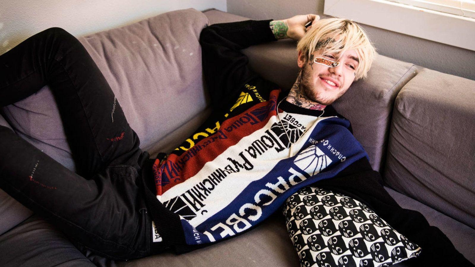 1600x900 Lil Peep Wallpaper Anime, Desktop