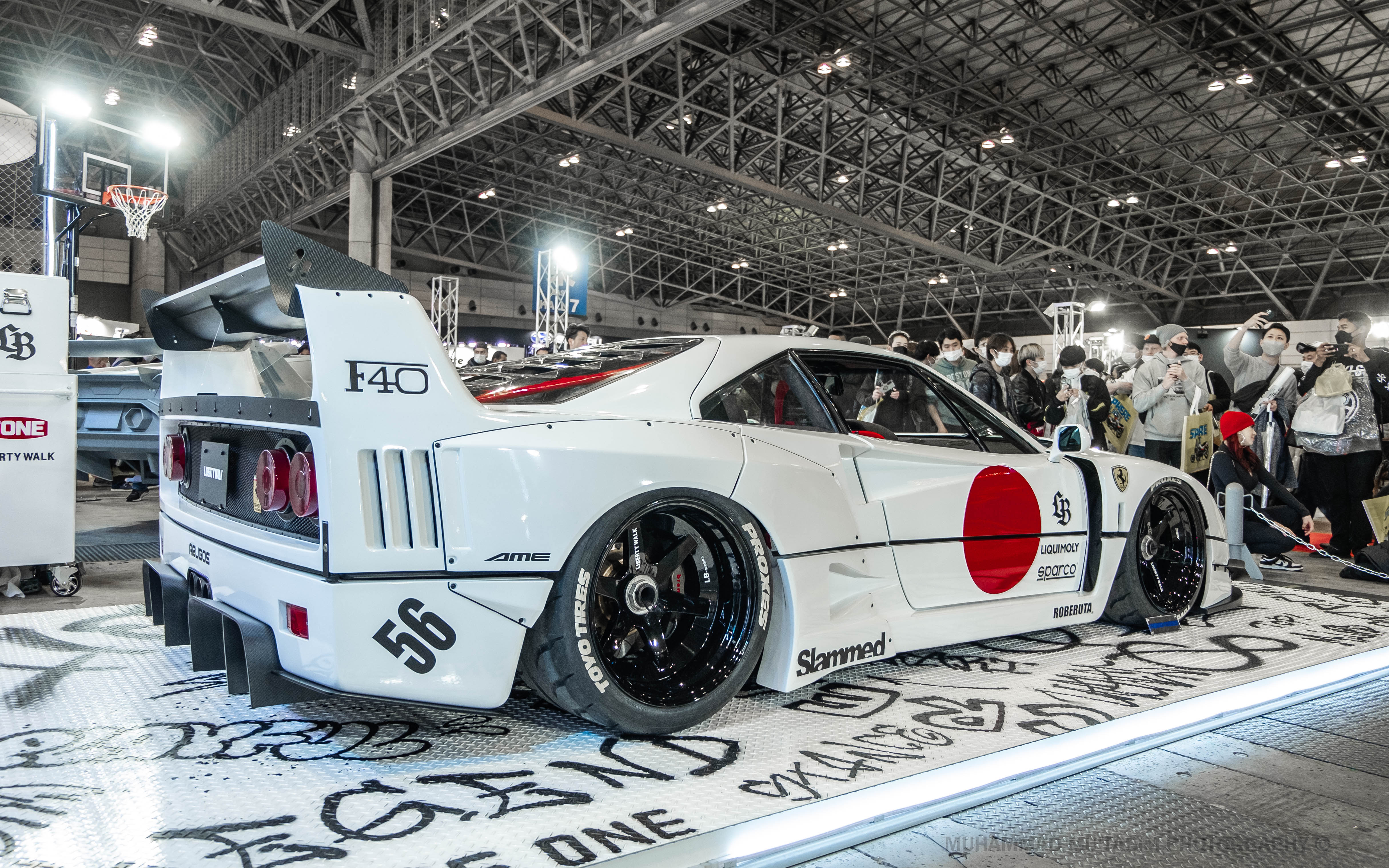 4860x3040 Tokyo Auto Salon 2023: Liberty Walk turns up the heat with a widebody Ferrari F Lifestyle News, Desktop