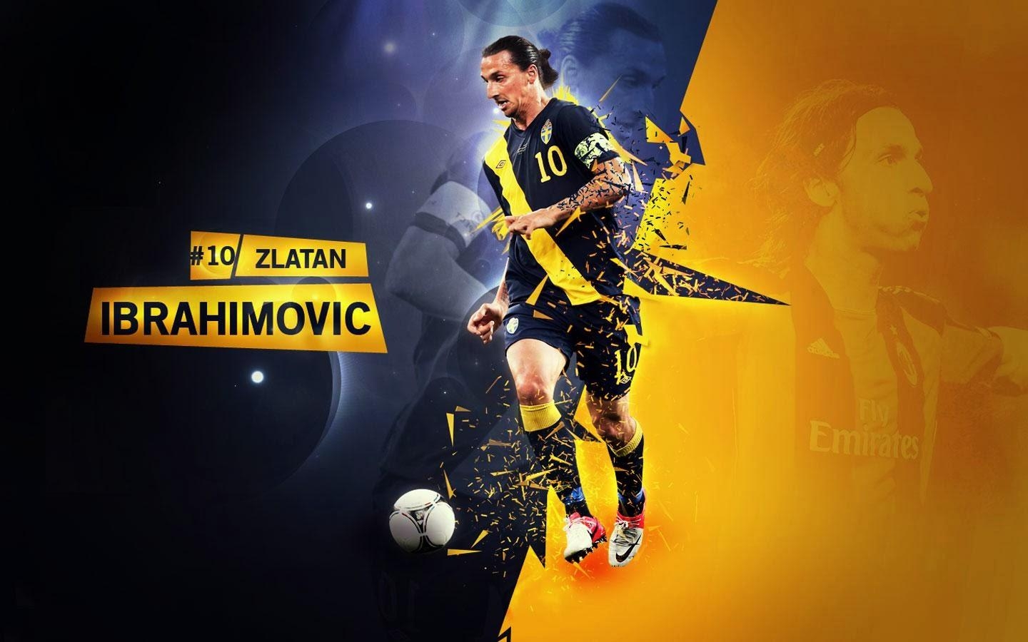 1440x900 Zlatan Ibrahimovic Football Wallpaper, Desktop