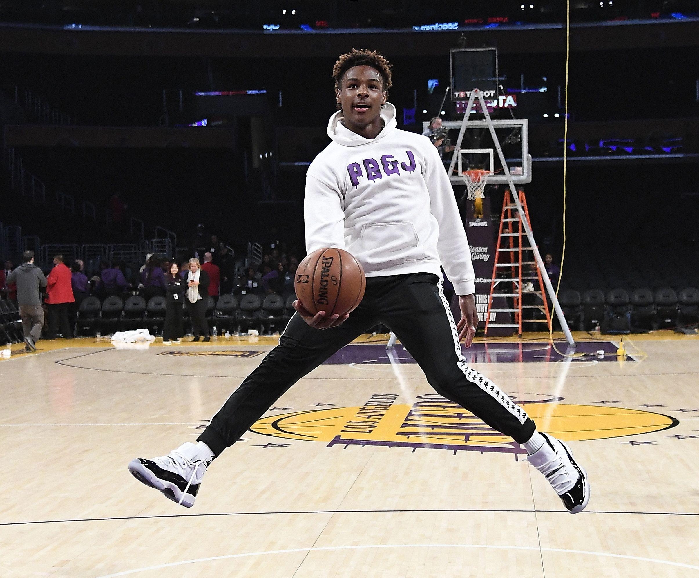 2410x2000 Who Is Bronny James? 1 Million Followers On Instagram Say He's, Desktop