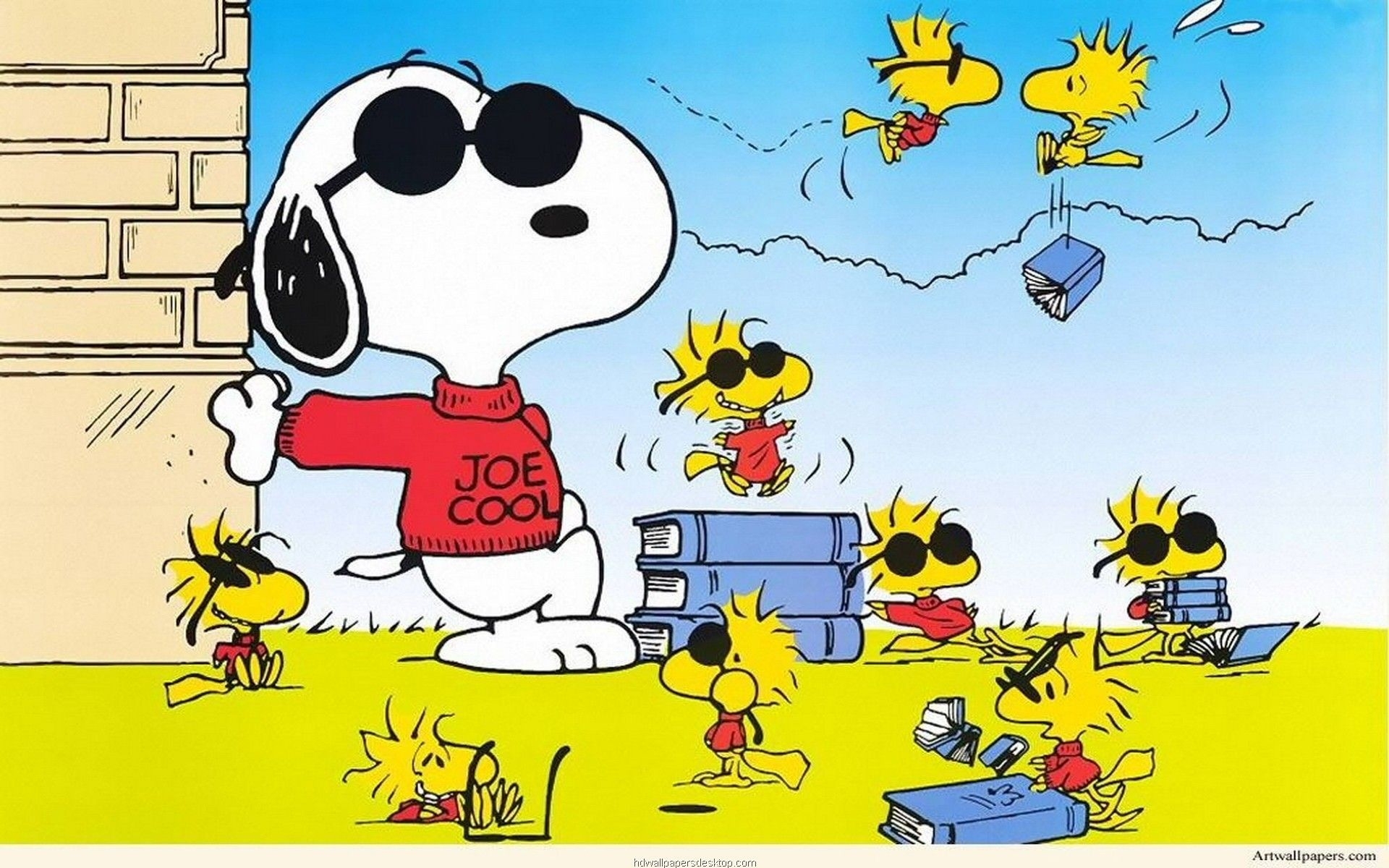 1920x1200 Snoopy Easter Wallpaper, Desktop