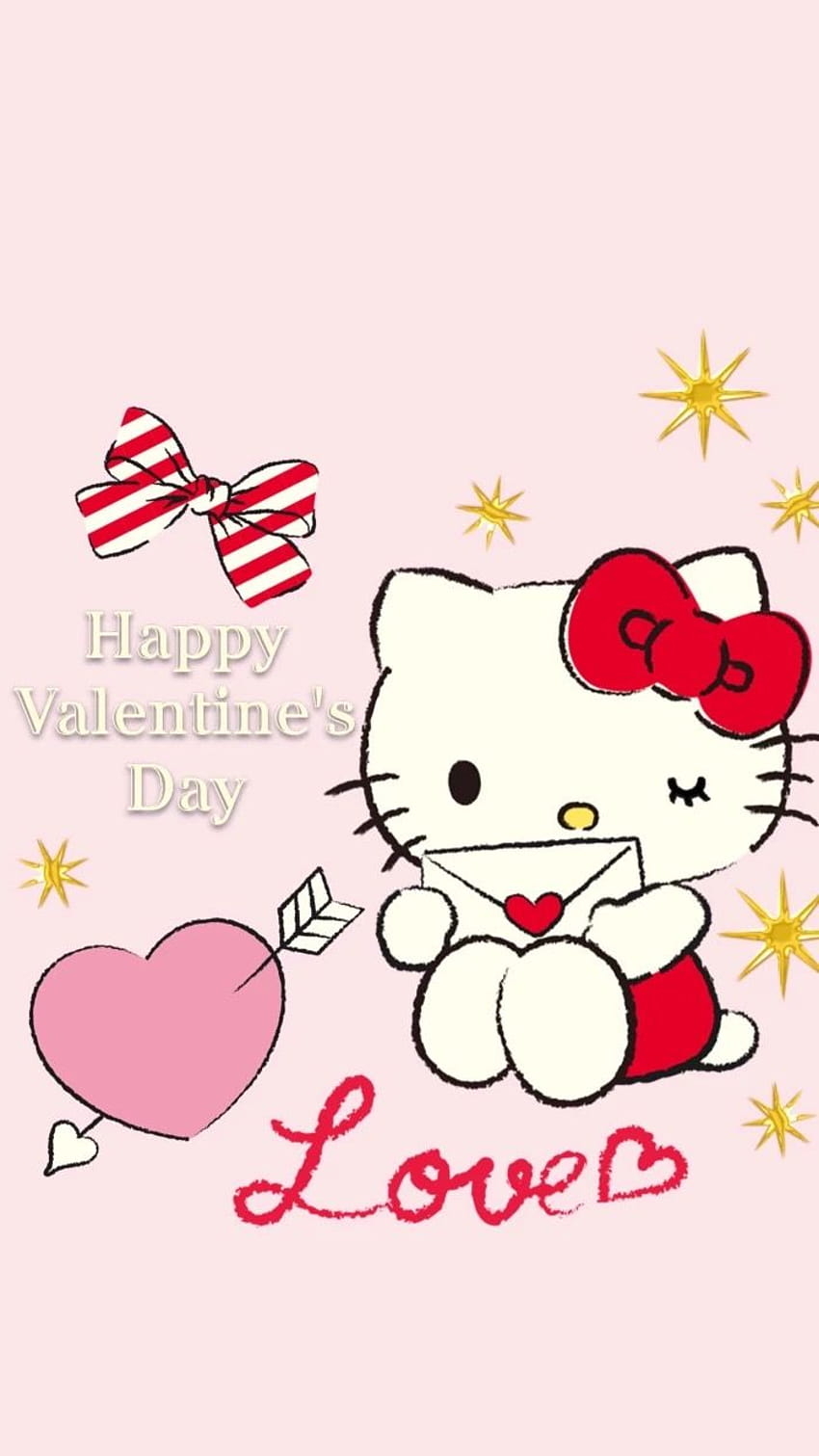 850x1520 Hello Kitty Valentines Wallpaper, Phone