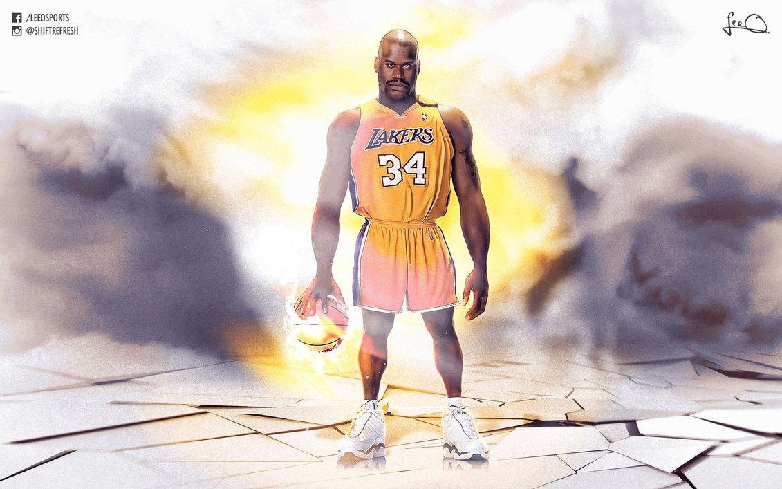 1140x710 Shaquille O'Neal Caricature NBA Wallpaper, Desktop