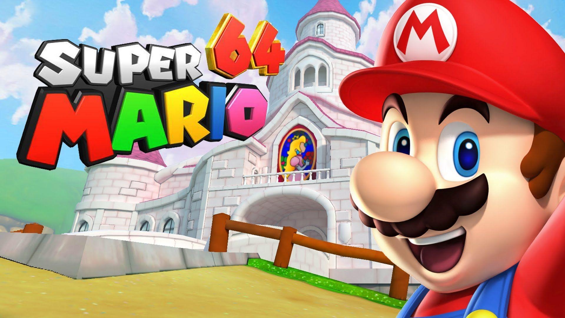 1920x1080 Mario 64 Wallpaper, Desktop