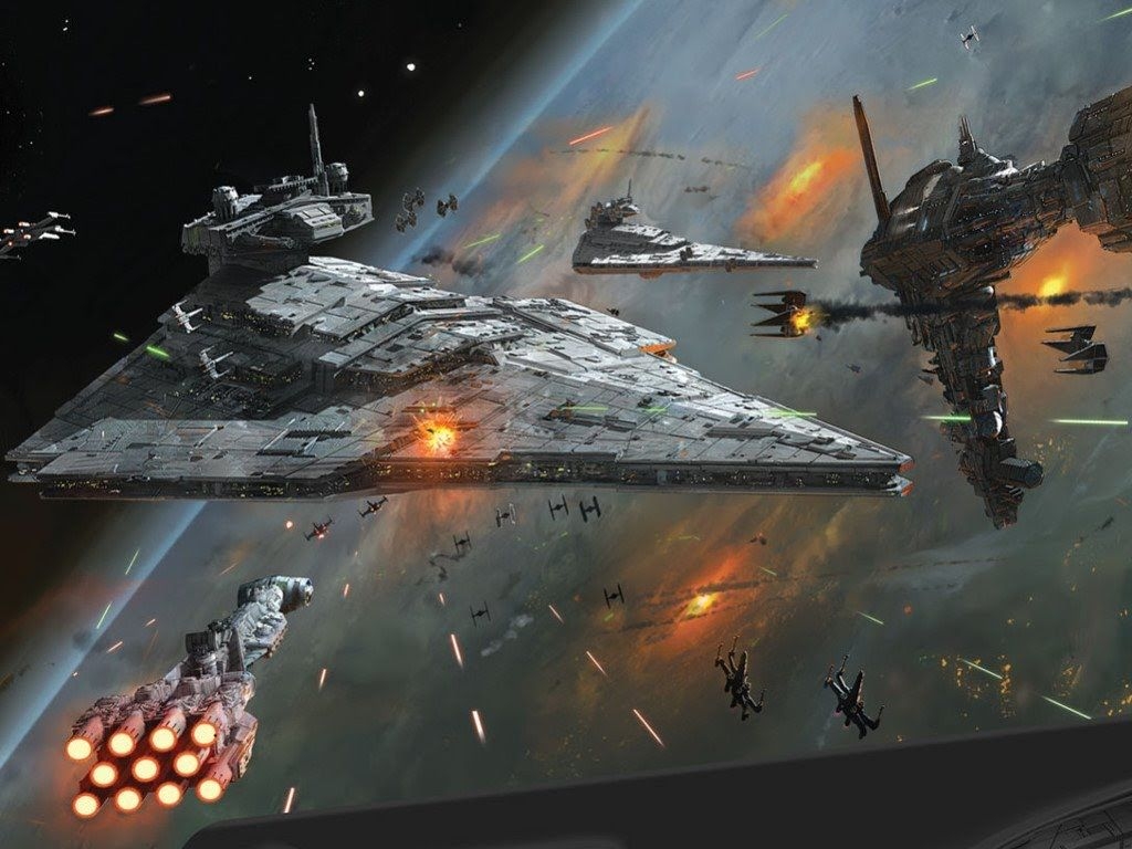 1030x770 Star Wars Space Battle Wallpaper Free Star Wars Space Battle Background, Desktop