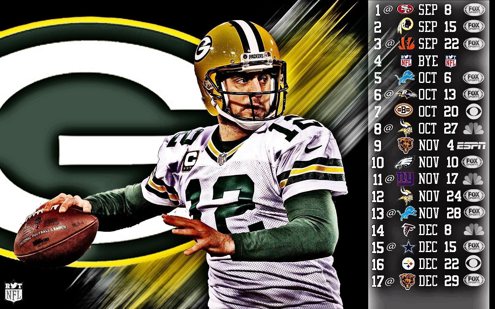 1920x1200 Green Bay Packers Schedule Wallpaper, Desktop