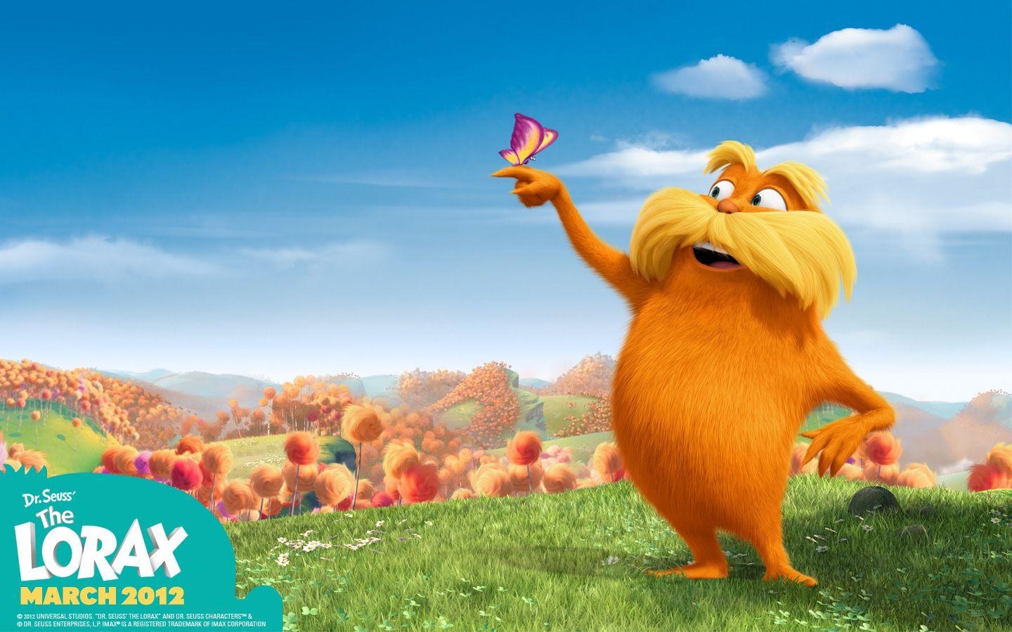 1440x900 Dr. Seuss The Lorax Movie Desktop Wallpaper, Desktop