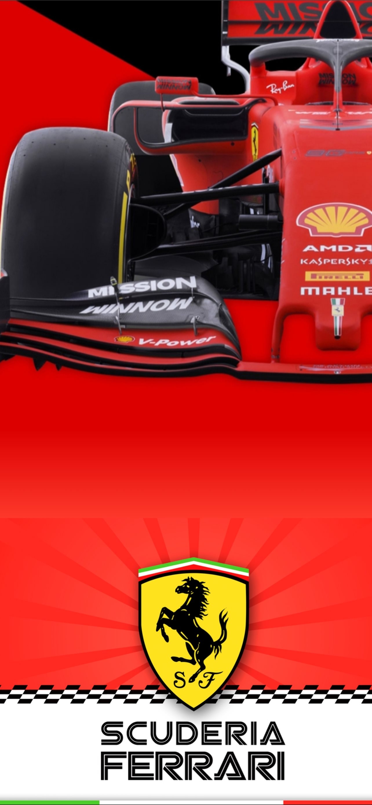 1290x2780 f1 ferrari iPhone Wallpaper Free Download, Phone