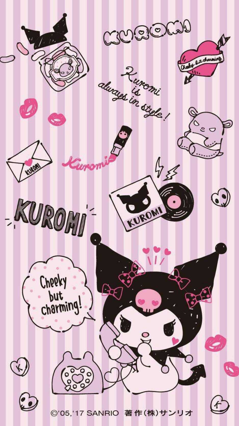 940x1670 Kuromi Wallpaper, Phone