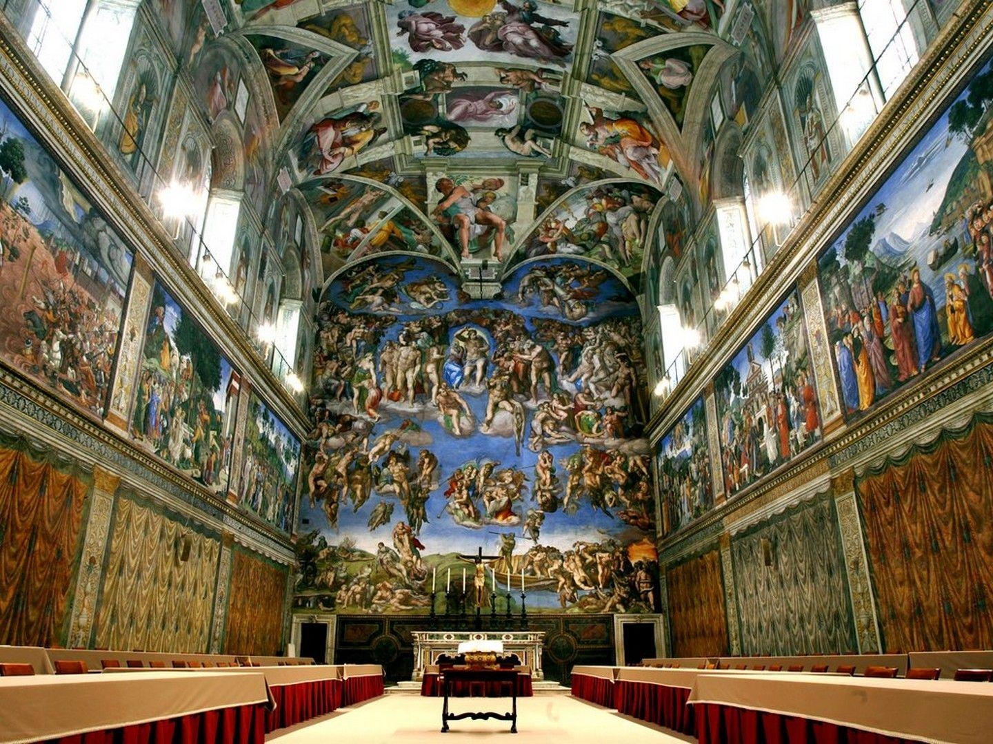 1440x1080 HD sistine chapel wallpaper. Sistine Chapel wallpaper, Desktop