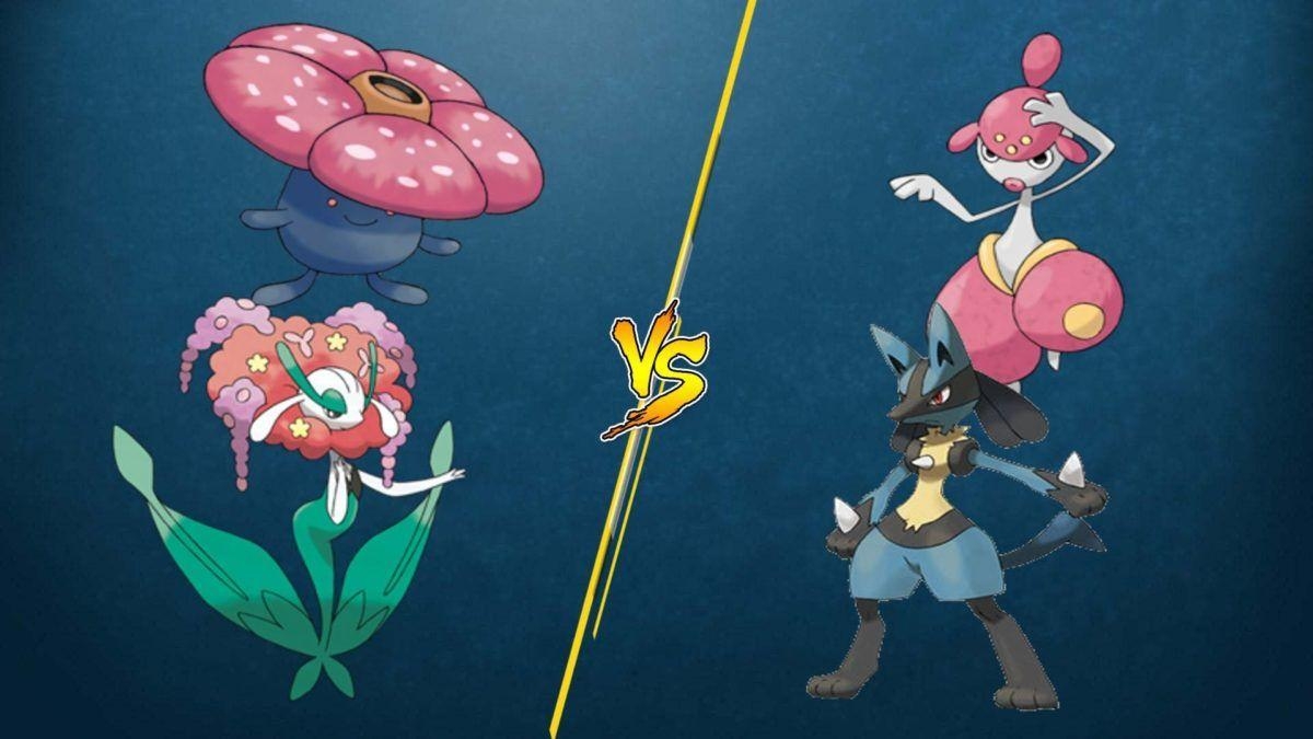 1200x680 PTCGO Stream Match Florges Vileplume Vs Lucario Medicham, Desktop