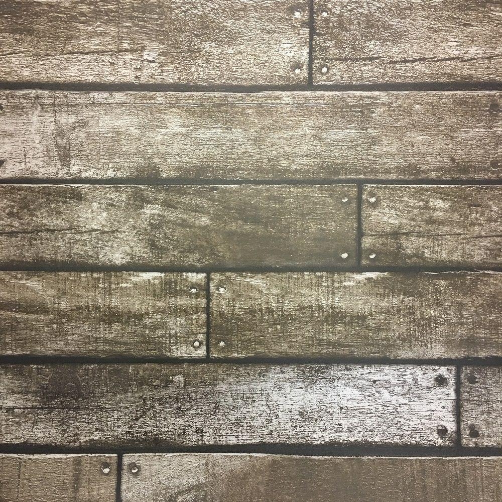 1000x1000 Fine Decor Reclaimed Wood Wallpaper rustic and realistic, Phone