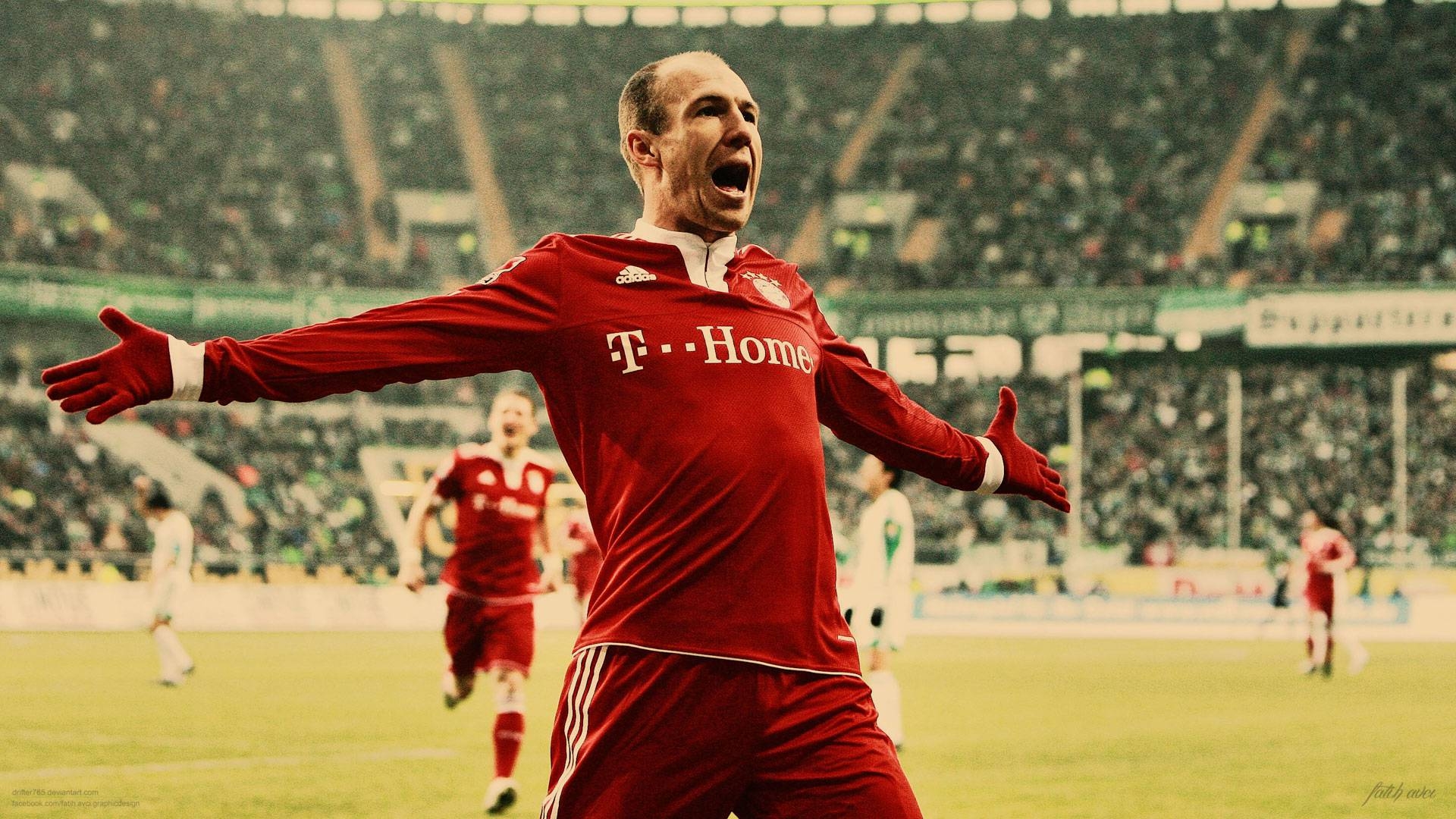 1920x1080 Robben HD Football Wallpaper, Desktop