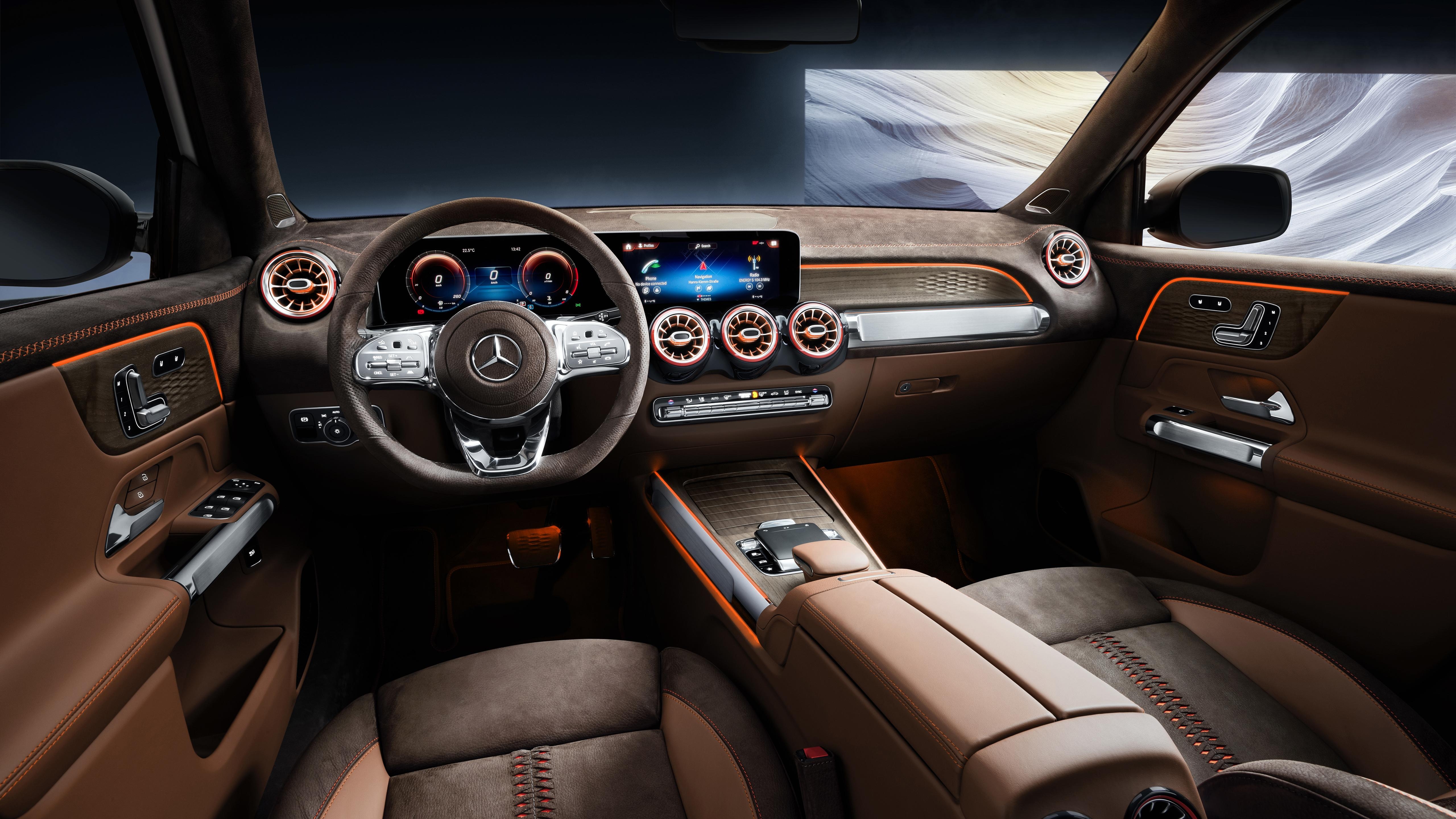 5120x2880 Mercedes Benz Concept GLB 2019 5K Interior Wallpaper. HD Car, Desktop