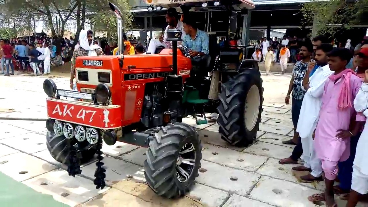 1280x720 Swaraj 855 Tractor Modified Participate In Padampur Tractor Swaraj 855, Desktop