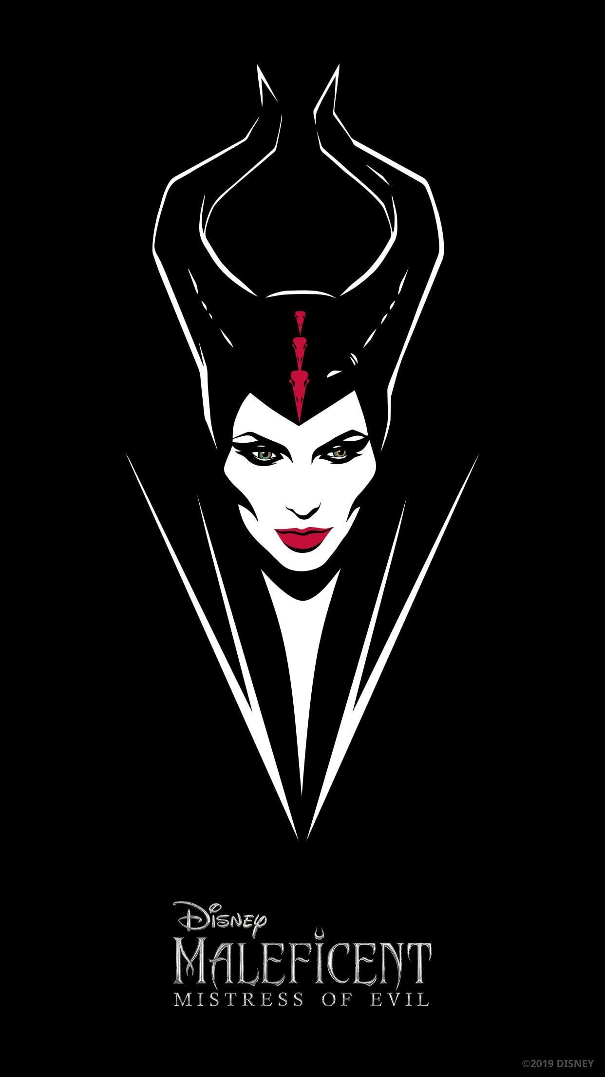 1250x2210 Go Beyond The Fairy Tale With Mobile Wallpaper Inspired By Disney's Maleficent: Mistress Of Evil, Phone