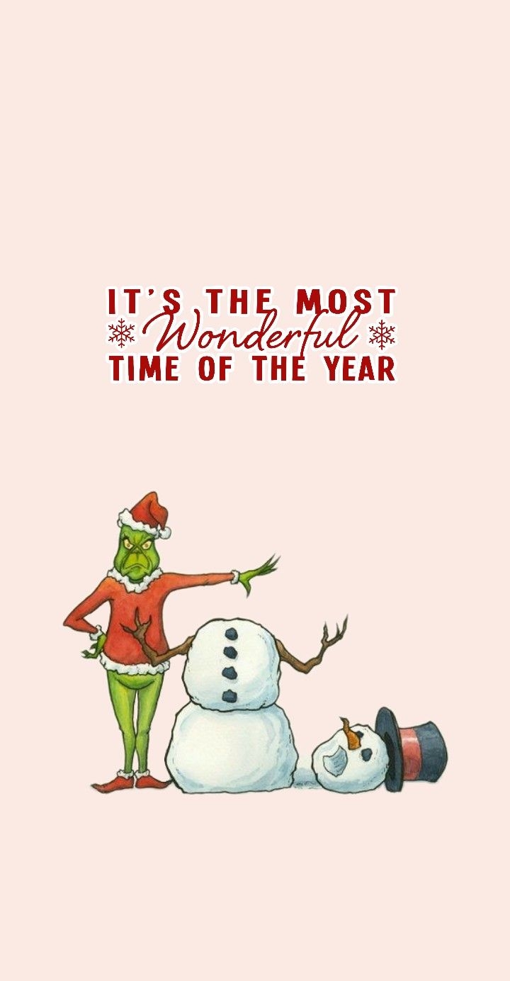 720x1390 Christmas Grinch. Christmas wallpaper iphone cute, Wallpaper iphone christmas, Funny christmas wallpaper, Phone