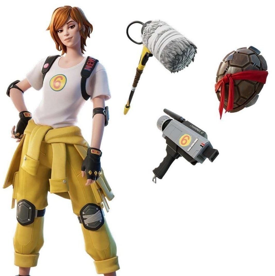 1070x1070 April O’Neil Fortnite wallpaper, Phone