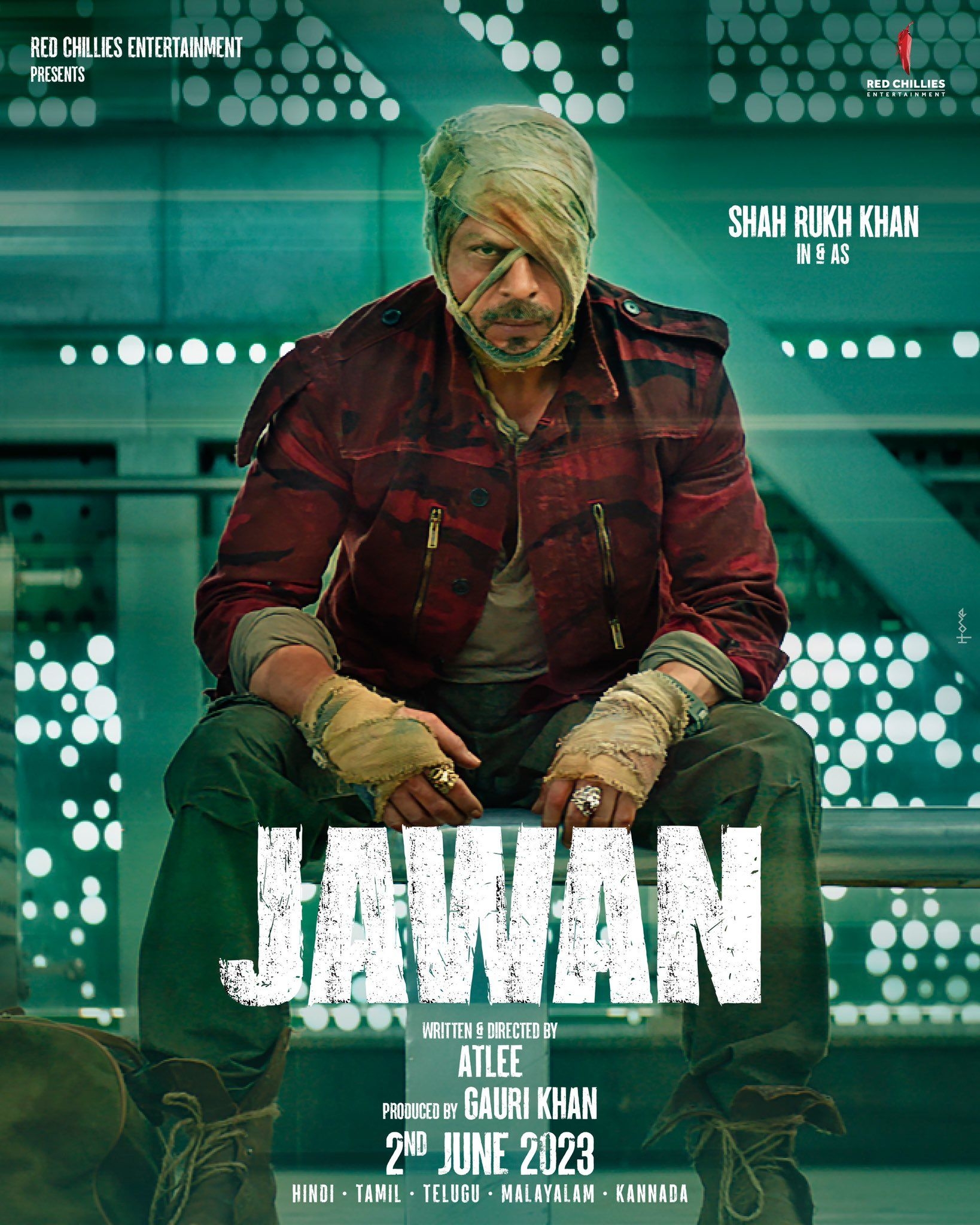 1640x2050 Download Jawan Movie HD Official Poster 9, Phone