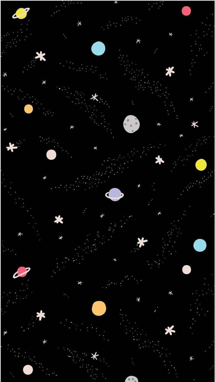 720x1280 Little space wallpaper, Phone