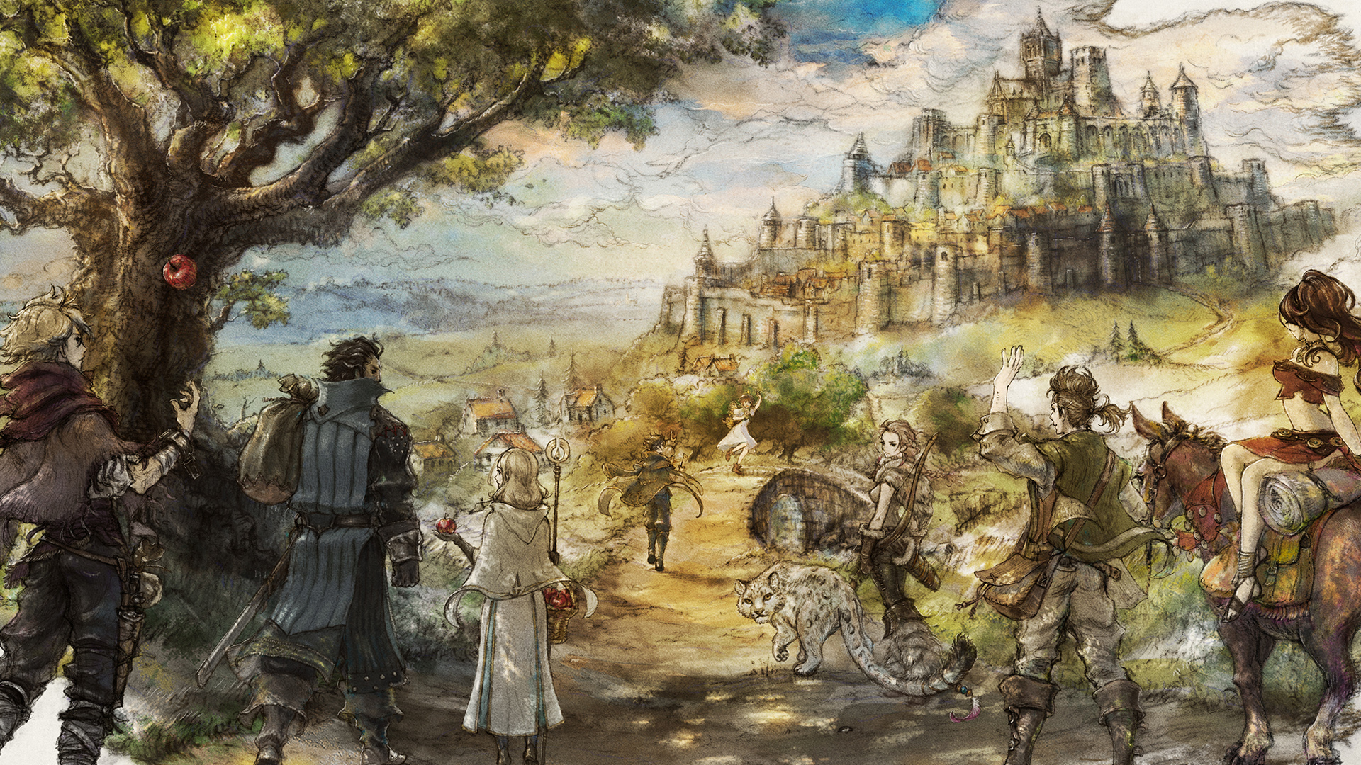 1920x1080 Octopath Traveler HD Wallpaper and Background, Desktop