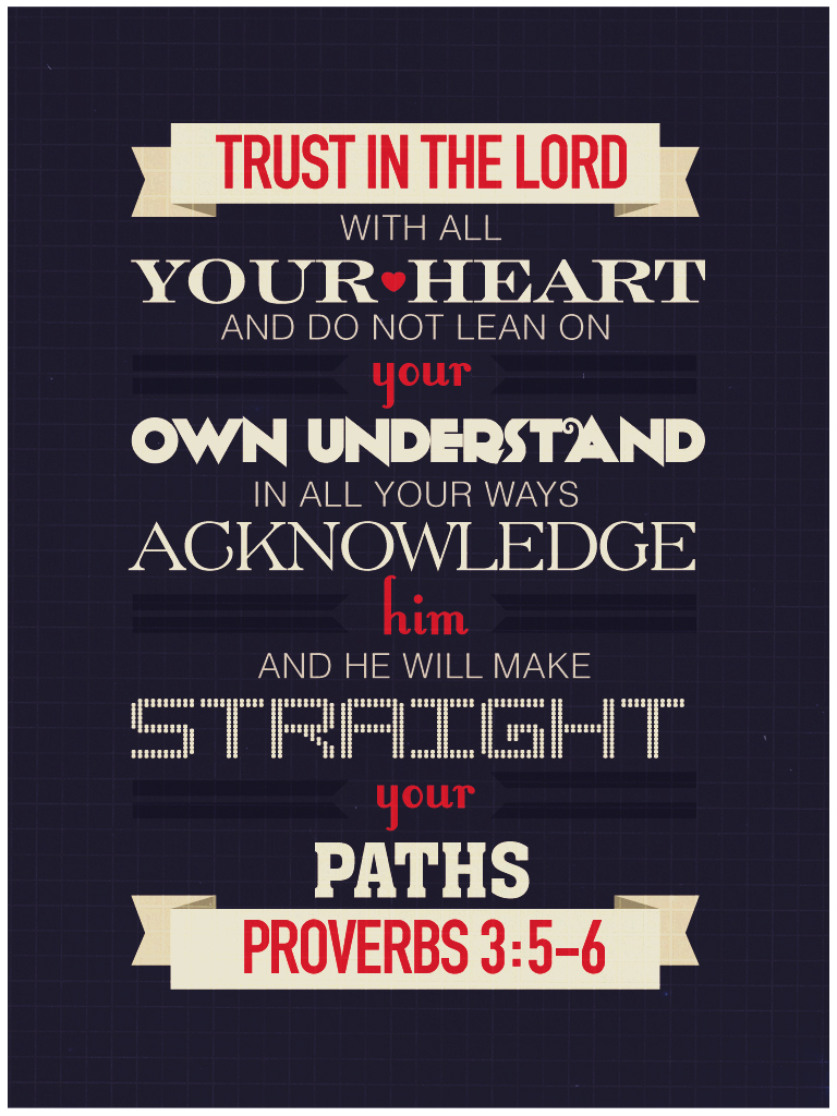 770x1030 Proverbs 3 5 6 Wallpaper, Phone