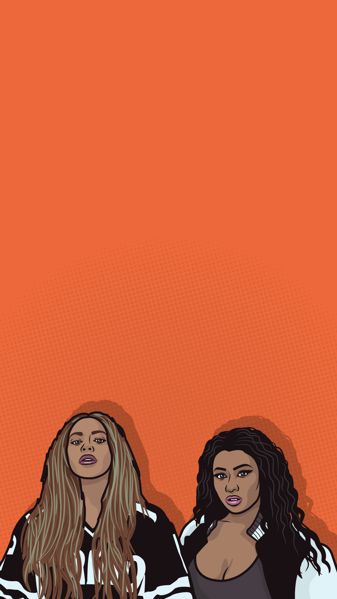 1080x1920 Beyonce and Nicki Minaj Wallpaper Free Beyonce and Nicki Minaj Background, Phone