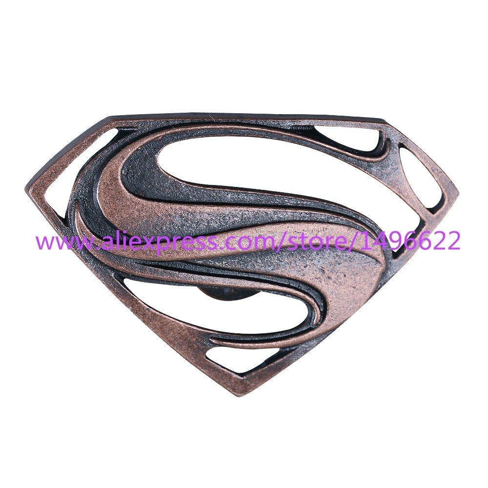 1000x1000 Justice League DC Superhero Badge Cosplay Superman Logo Pins, Phone