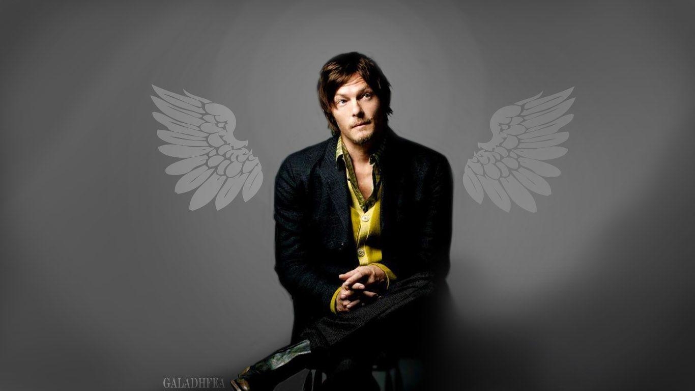 1370x770 Norman Reedus HD Wallpaper, Desktop