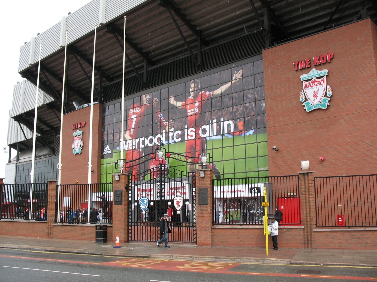 1600x1200 Anfield Road, Liverpool FC, Liverpool, Stadium Wallpaper HD / Desktop and Mobile Background, Desktop