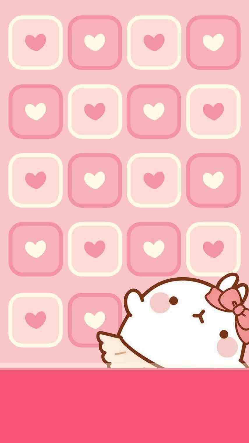 860x1520 Molang Wallpaper Kawaii Phone Cute Clipart Galleryneed, Phone