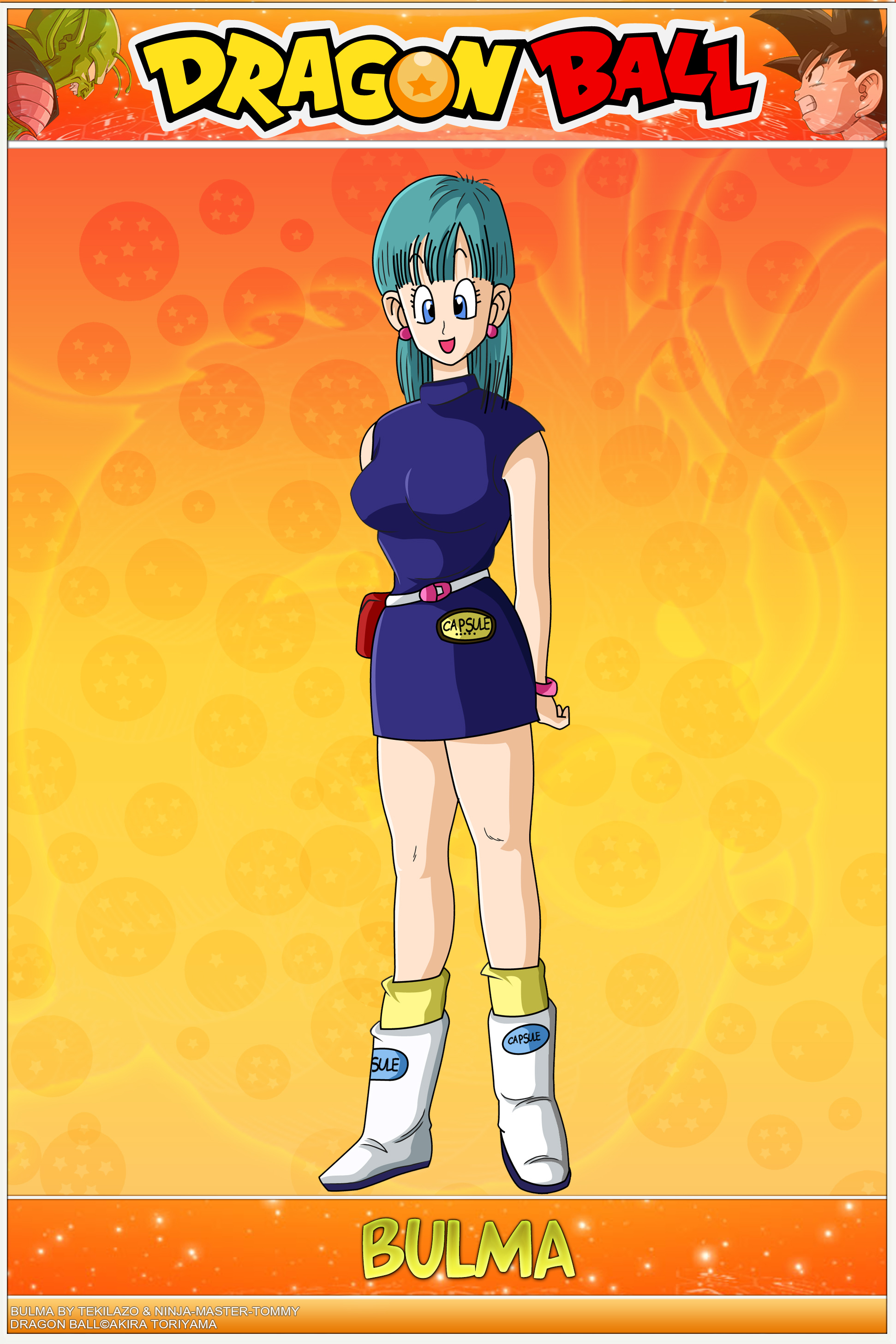 1950x2920 Bulma Briefs BALL Anime Image Board, Phone