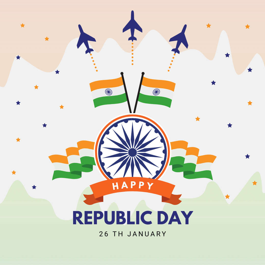 1080x1080 Republic Day 2024: Best status messages, Phone