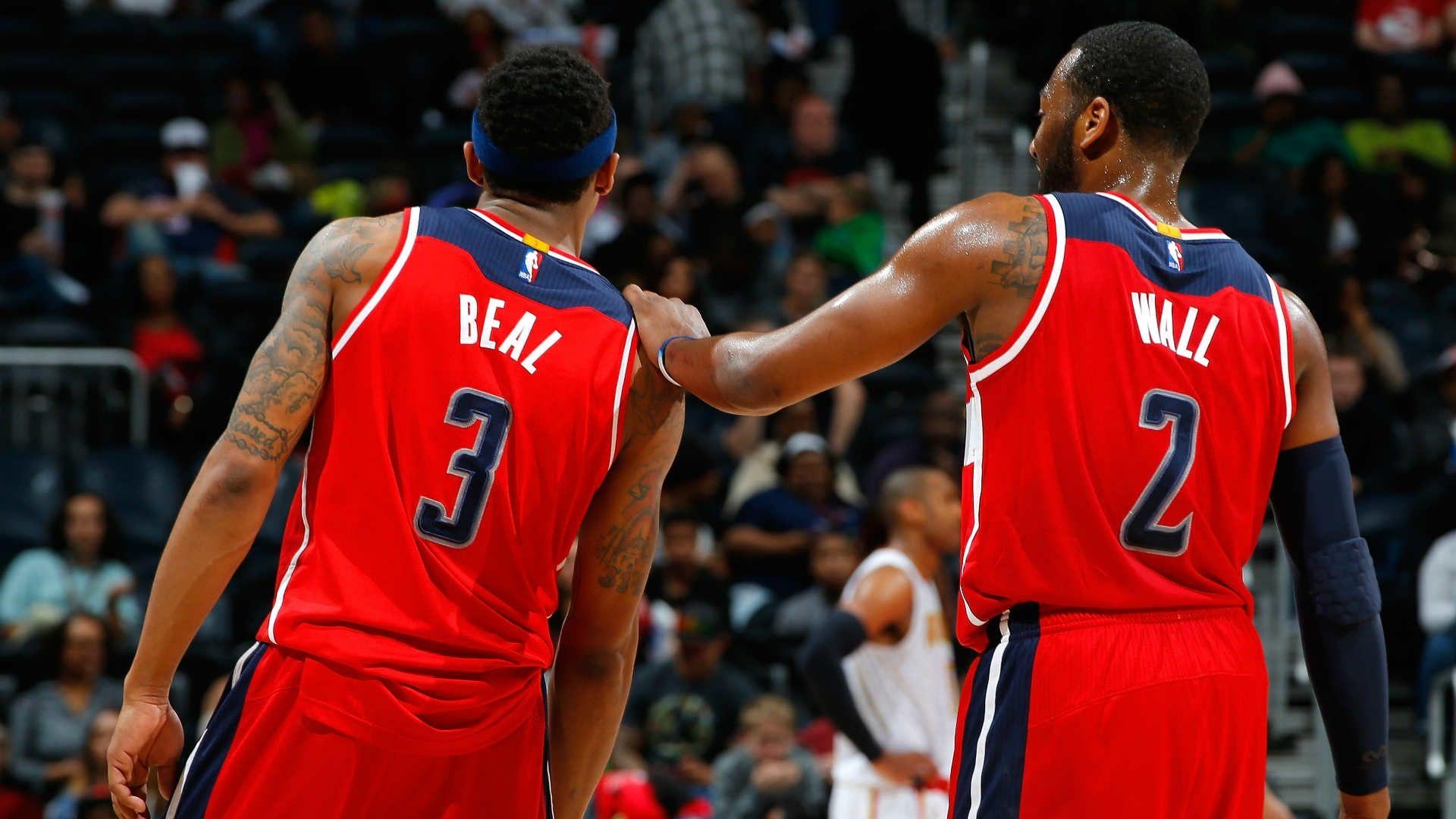 1920x1080 John Wall and Bradley Beal trying to overcome their mutual, Desktop