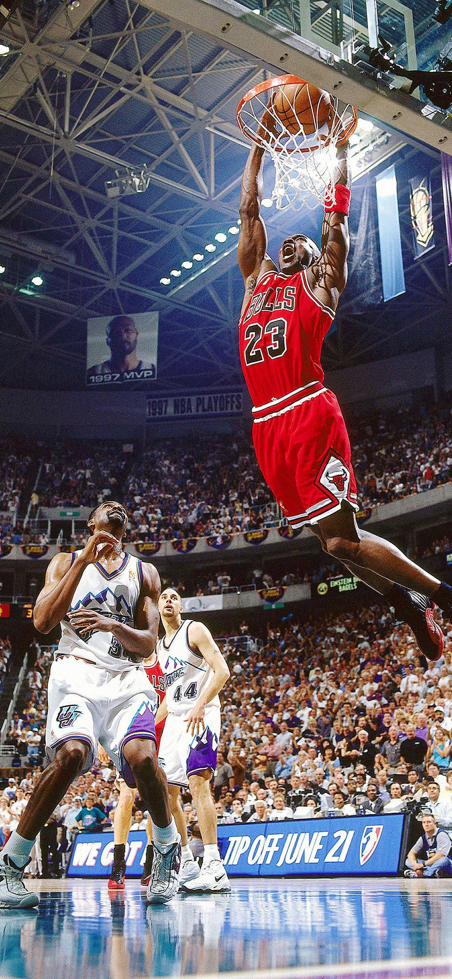 890x1920 Download NBA iPhone Michael Jordan 1998, Phone