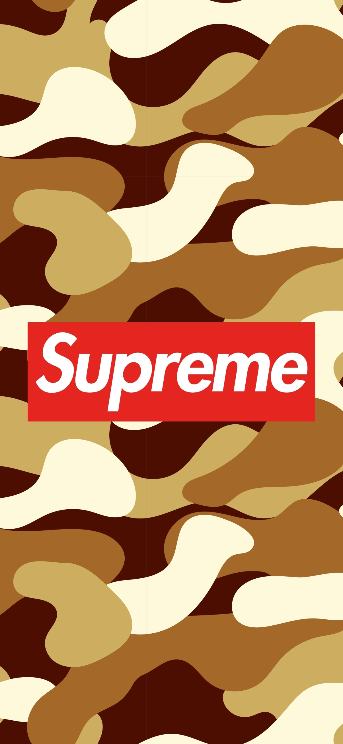 1210x2610 Supreme camouflage iphone wallpaper, Phone