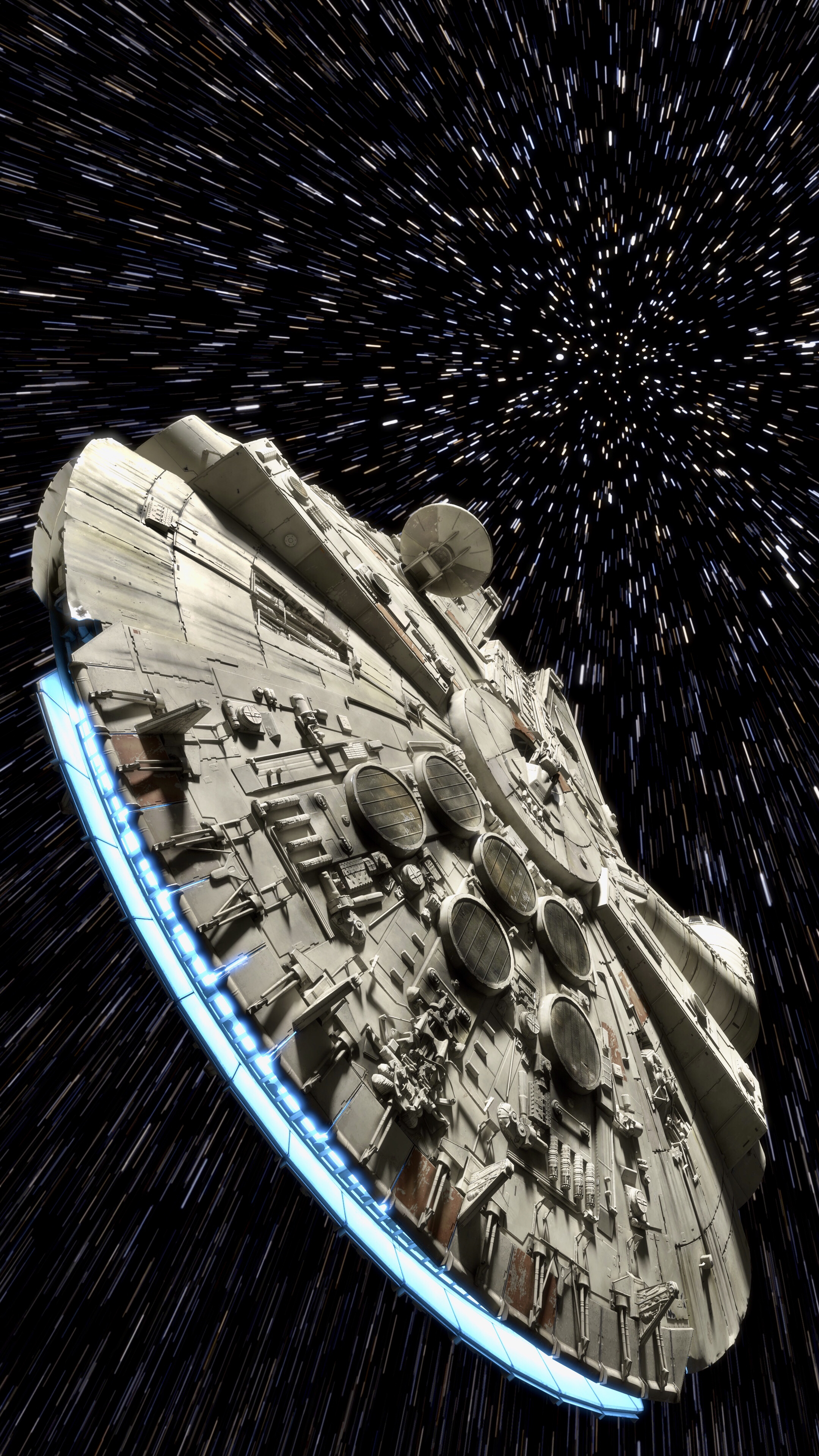 2160x3840 Millennium Falcon 4K Mobile Wallpaper. Not mine but thought you, Phone