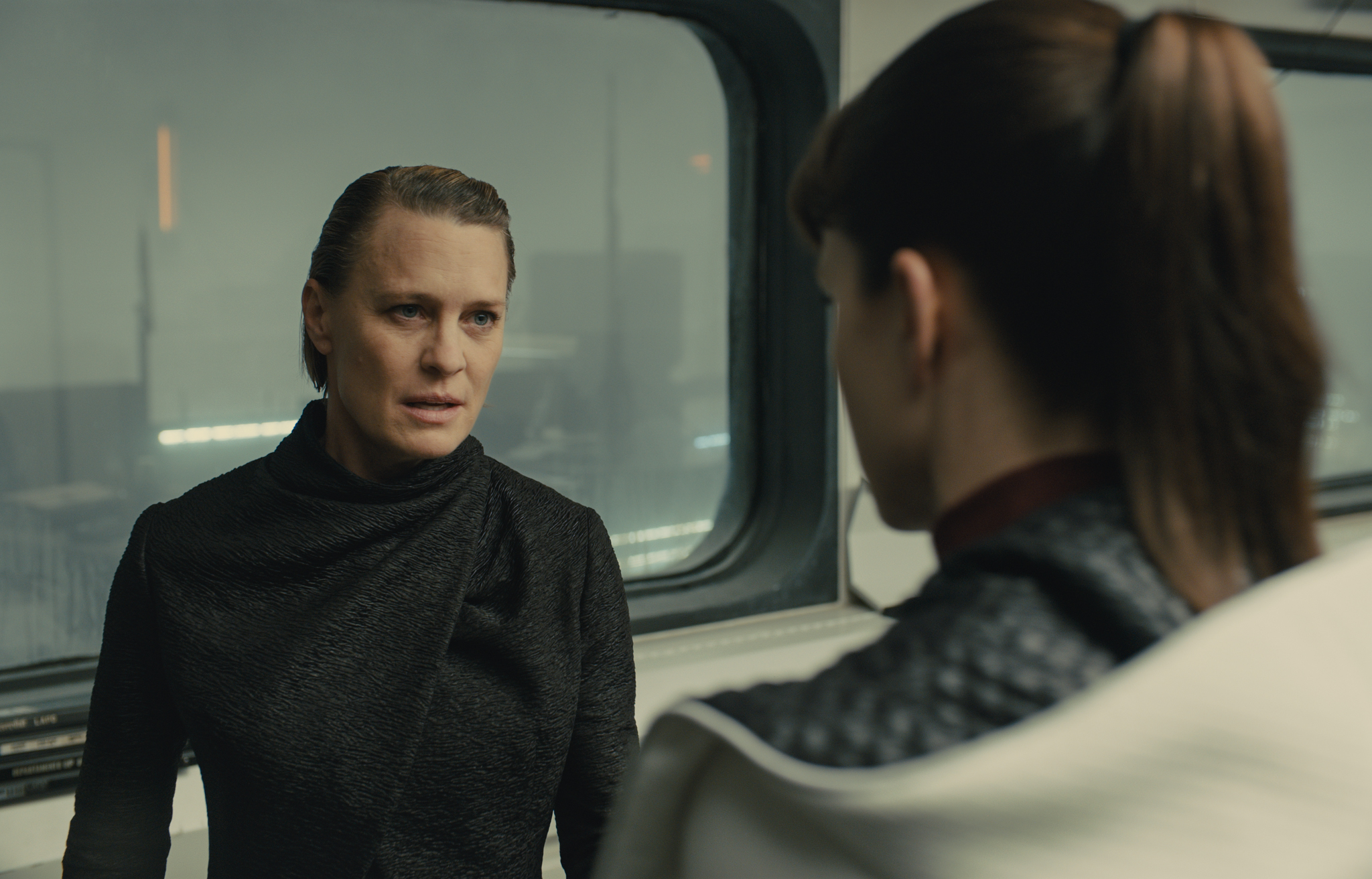 2050x1320 women, #actress, #Robin Wright, #Sylvia Hoeks, #Blade Runner 2049, Desktop