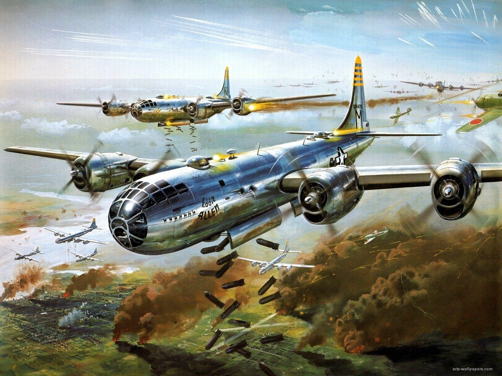 1600x1200 aircraft of ww11. Patriotic War Aircraft Paintings of World War 2, Desktop