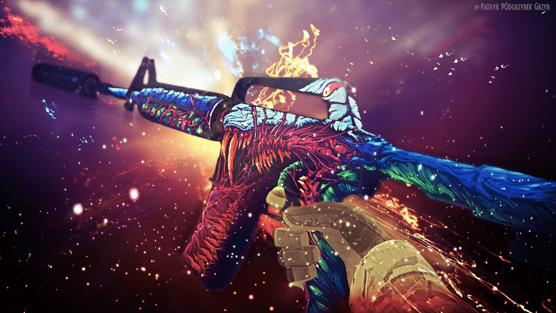 1920x1080 Steam Community - :: M4a1 S. Hyper Beast By Patryk, Desktop