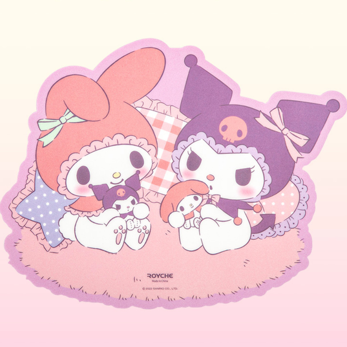 1200x1200 Royche Sanrio My Melody & Kuromi Mouse Pad, Phone