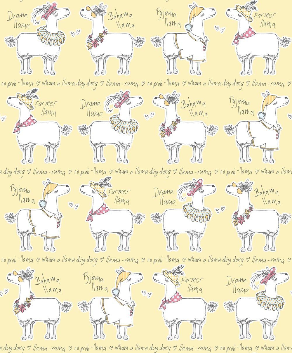 1000x1210 Llama Rama By Albany, Wallpaper Direct, Phone