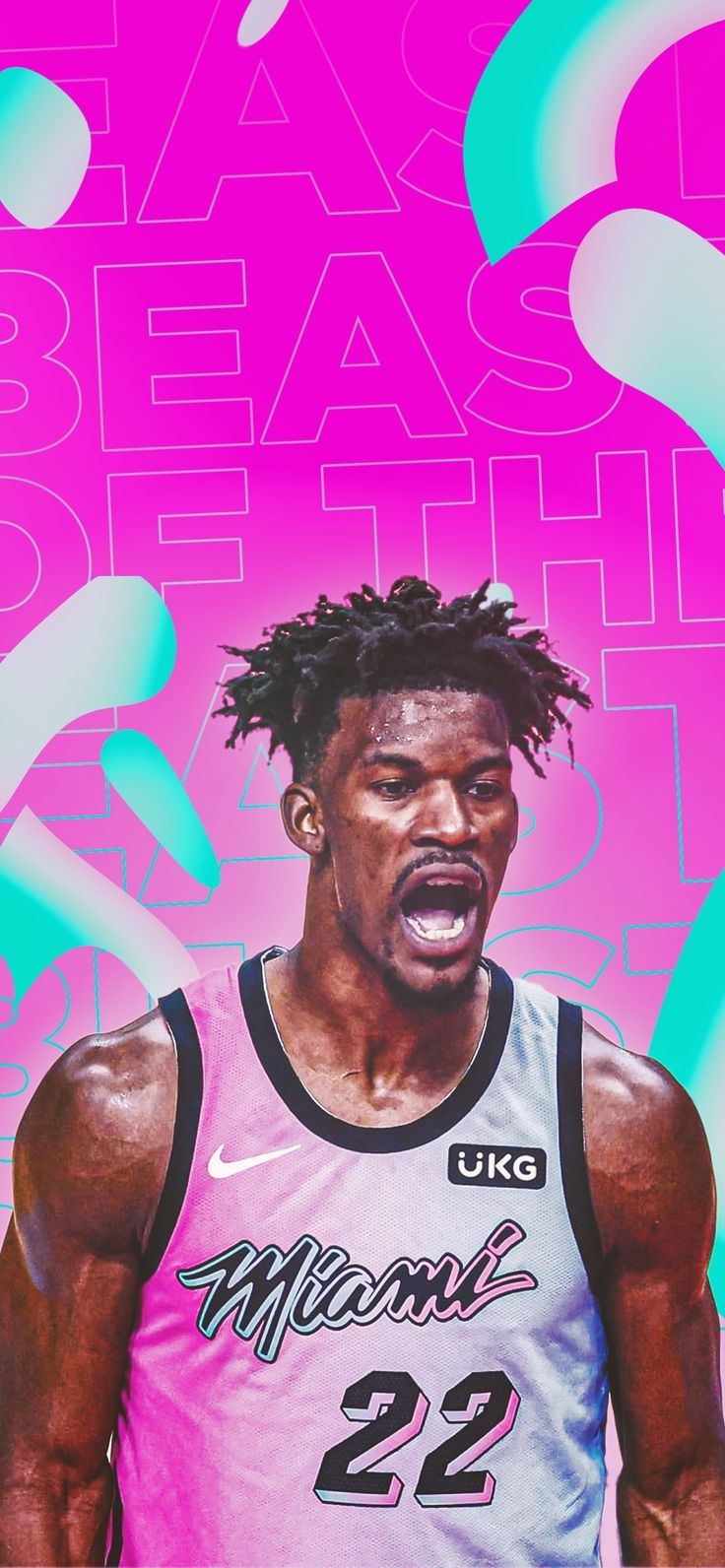 740x1600 Jimmy Butler: 1st Seed Celebration, Phone