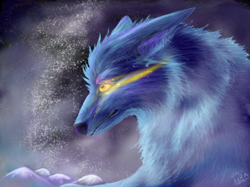 1040x780 Ice Wolf Wallpaper image, Desktop