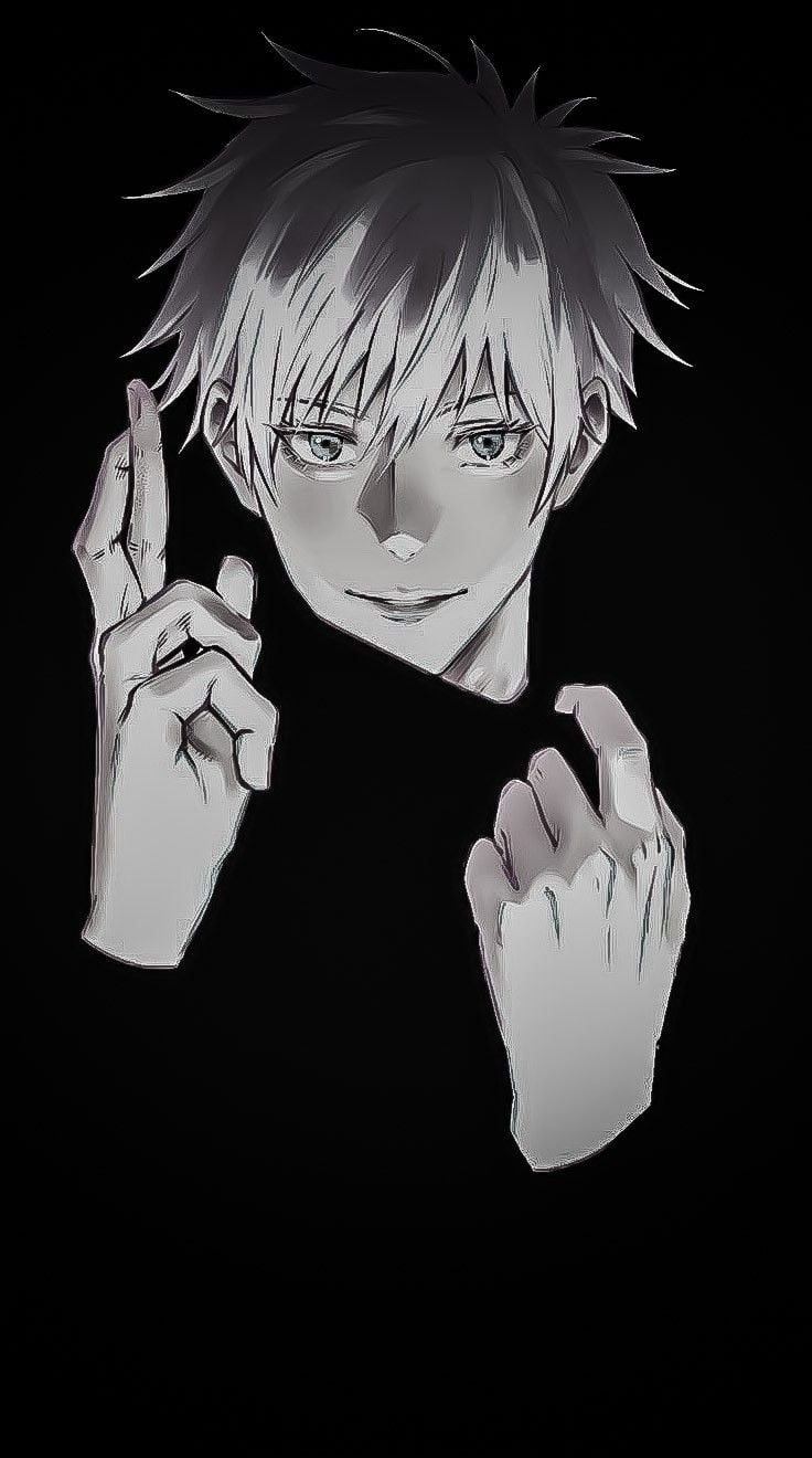 740x1320 Gojo satoru Black and white wallpaper. Anime, Anime guys, Jujutsu, Phone